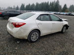 2017 Toyota Corolla L White vin: 5YFBURHE8HP607637