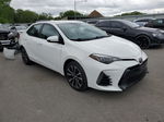 2017 Toyota Corolla L White vin: 5YFBURHE8HP614541