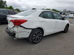 2017 Toyota Corolla L Белый vin: 5YFBURHE8HP614541