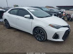 2017 Toyota Corolla Se White vin: 5YFBURHE8HP624714