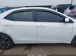 2017 Toyota Corolla Se White vin: 5YFBURHE8HP624714