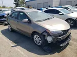 2017 Toyota Corolla L Gray vin: 5YFBURHE8HP628391