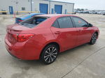 2017 Toyota Corolla L Red vin: 5YFBURHE8HP635051