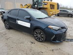 2017 Toyota Corolla L Blue vin: 5YFBURHE8HP648852