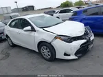 2017 Toyota Corolla L White vin: 5YFBURHE8HP655557