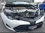 2017 Toyota Corolla L White vin: 5YFBURHE8HP655557