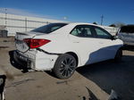 2017 Toyota Corolla L White vin: 5YFBURHE8HP658510