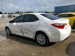 2017 Toyota Corolla L White vin: 5YFBURHE8HP678076