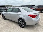 2017 Toyota Corolla L Silver vin: 5YFBURHE8HP679907