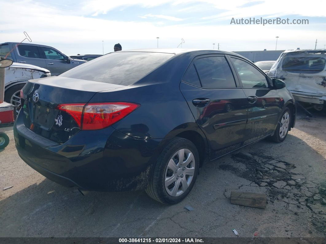 2017 Toyota Corolla L/le/se/se Special Edition/xle/xse Blue vin: 5YFBURHE8HP691538