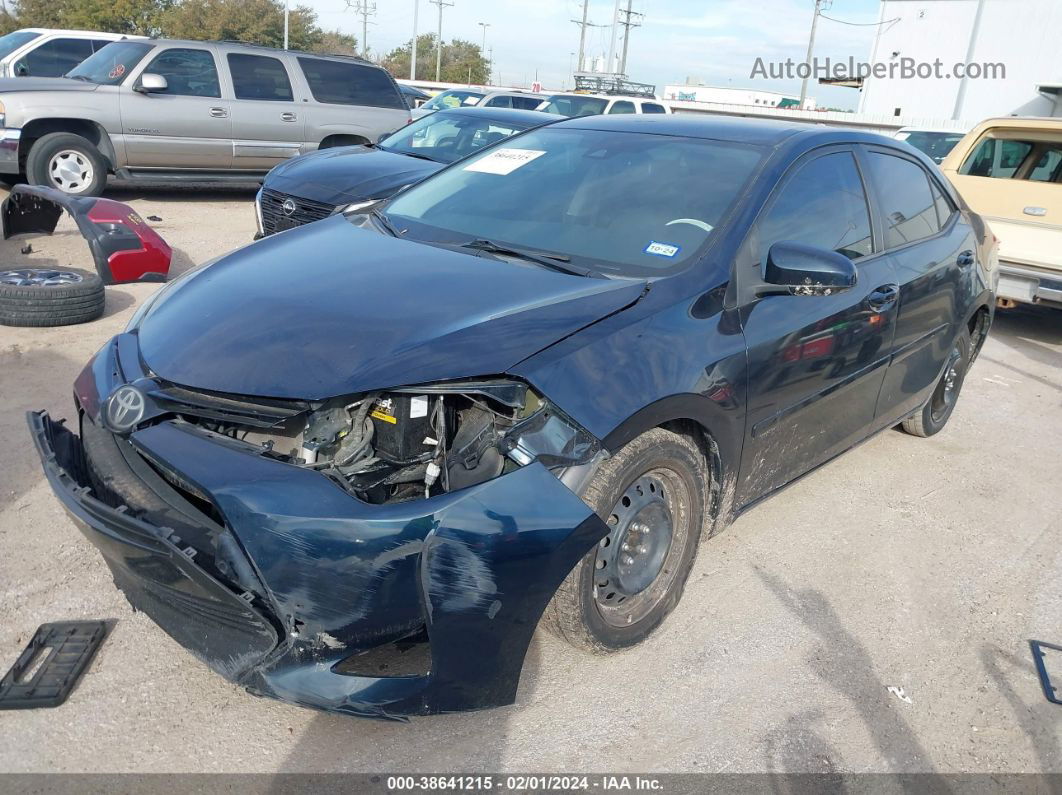 2017 Toyota Corolla L/le/se/se Special Edition/xle/xse Blue vin: 5YFBURHE8HP691538