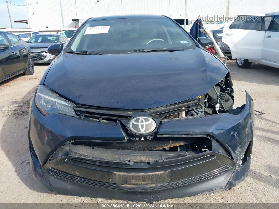 2017 Toyota Corolla L/le/se/se Special Edition/xle/xse Blue vin: 5YFBURHE8HP691538