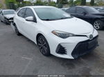 2017 Toyota Corolla Se White vin: 5YFBURHE8HP691670