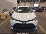 2017 Toyota Corolla Le White vin: 5YFBURHE8HP701291