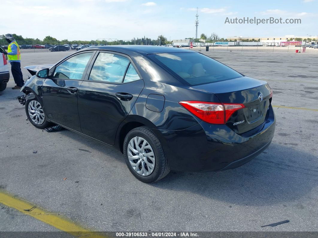 2017 Toyota Corolla Le Black vin: 5YFBURHE8HP733707