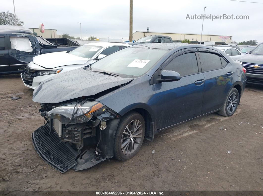 2019 Toyota Corolla Le Серый vin: 5YFBURHE8KP871576