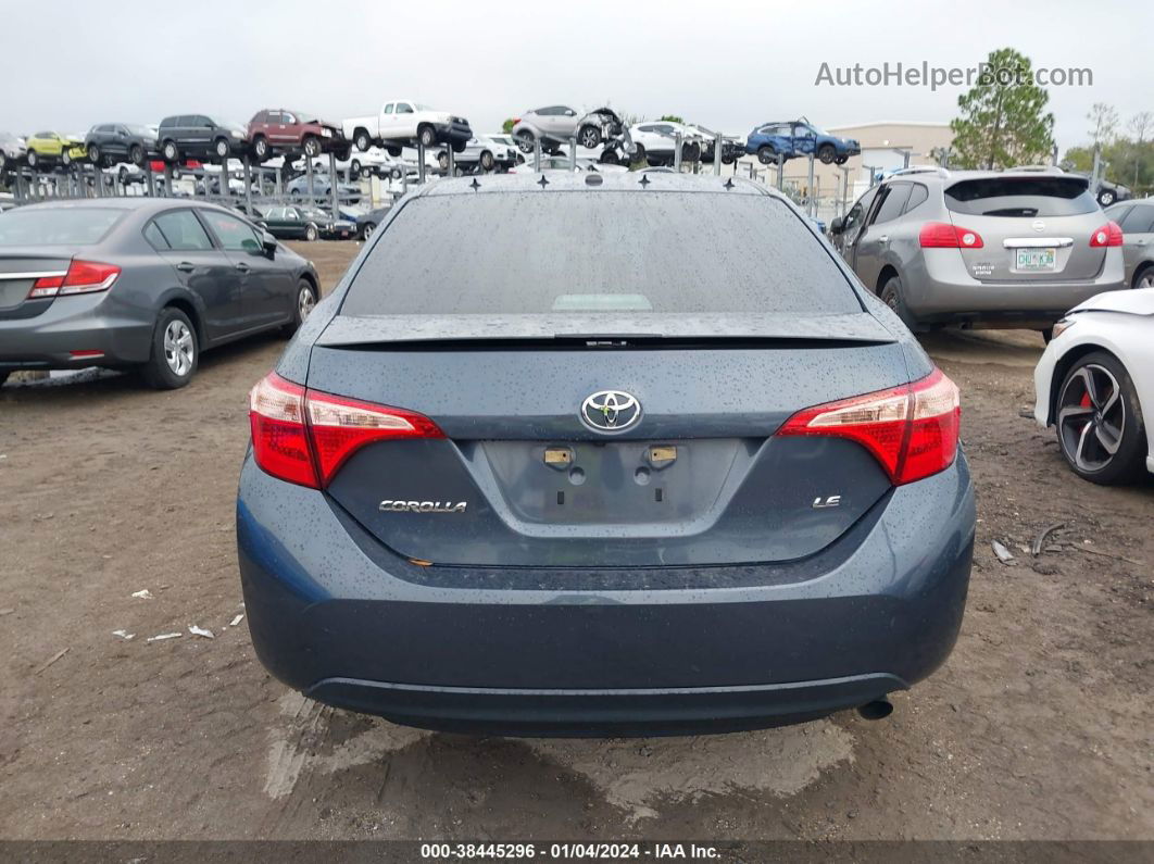 2019 Toyota Corolla Le Gray vin: 5YFBURHE8KP871576