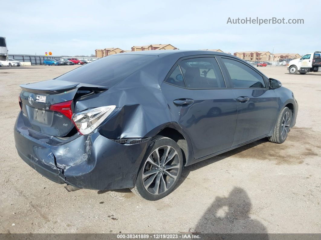 2019 Toyota Corolla Se Серый vin: 5YFBURHE8KP896929