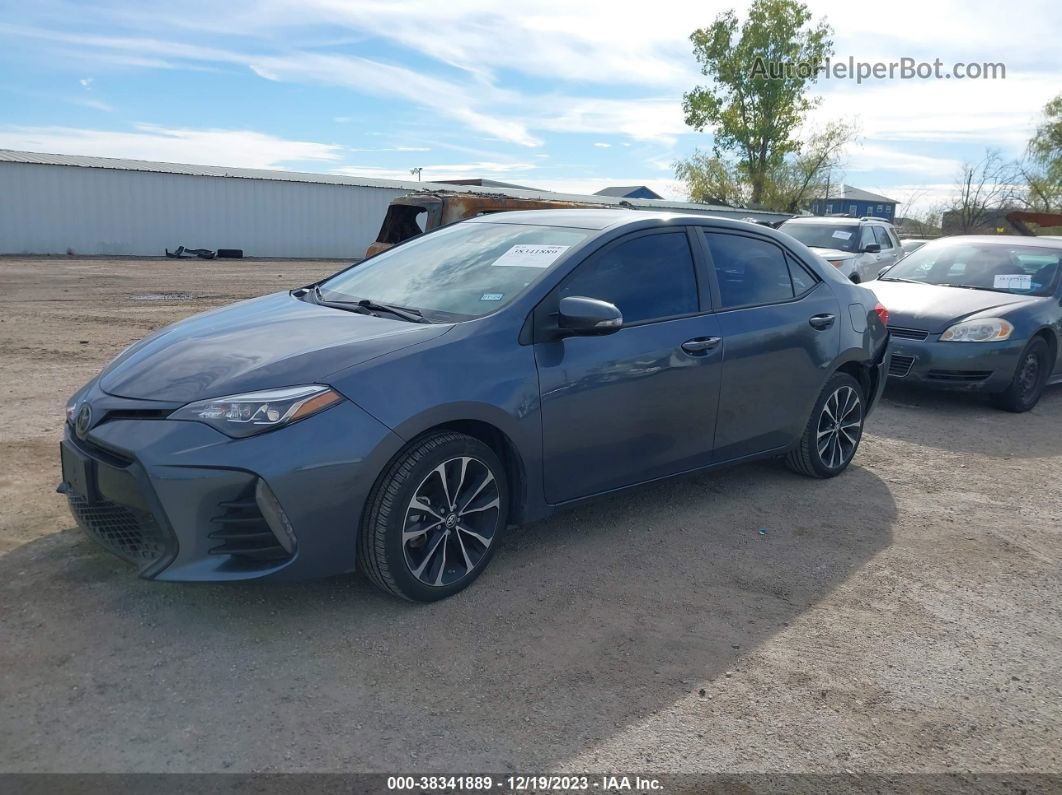 2019 Toyota Corolla Se Gray vin: 5YFBURHE8KP896929