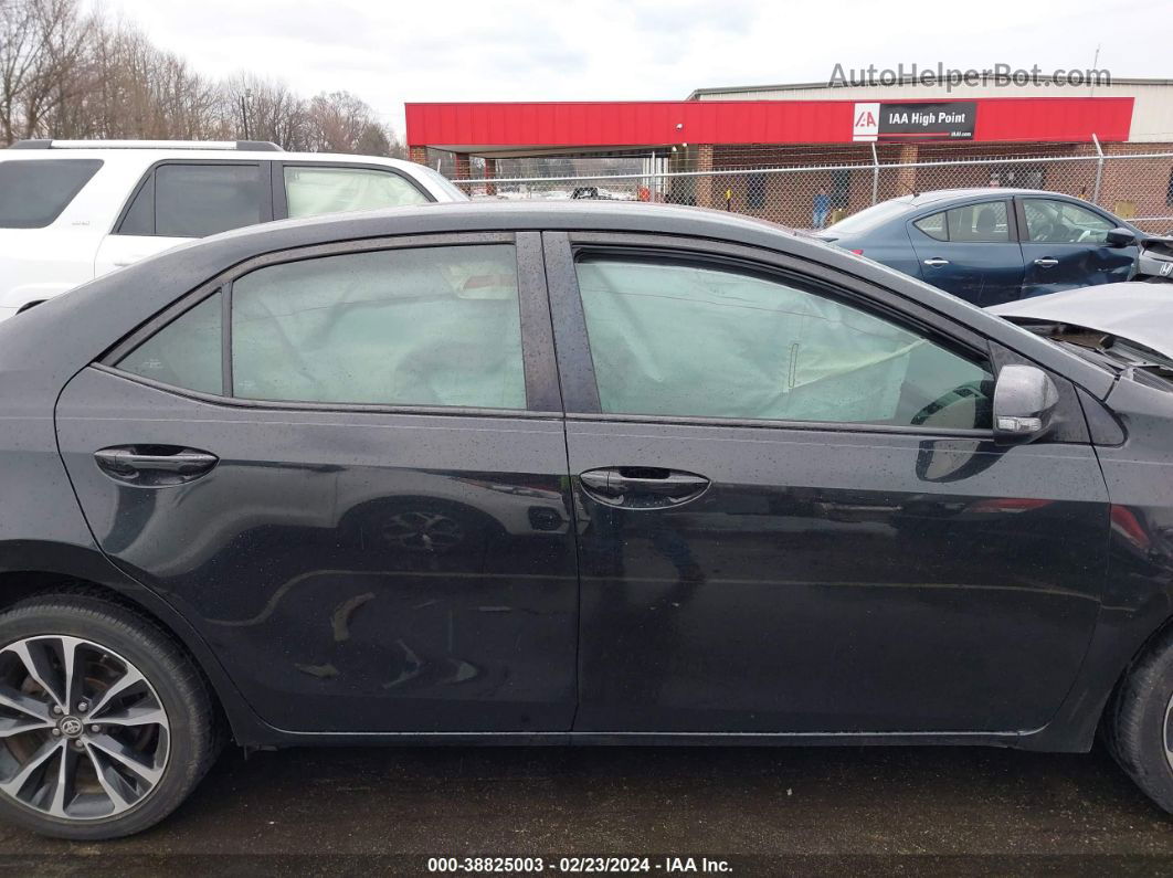 2019 Toyota Corolla Se Black vin: 5YFBURHE8KP900414