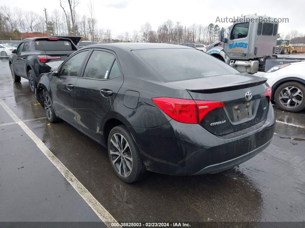 2019 Toyota Corolla Se Black vin: 5YFBURHE8KP900414