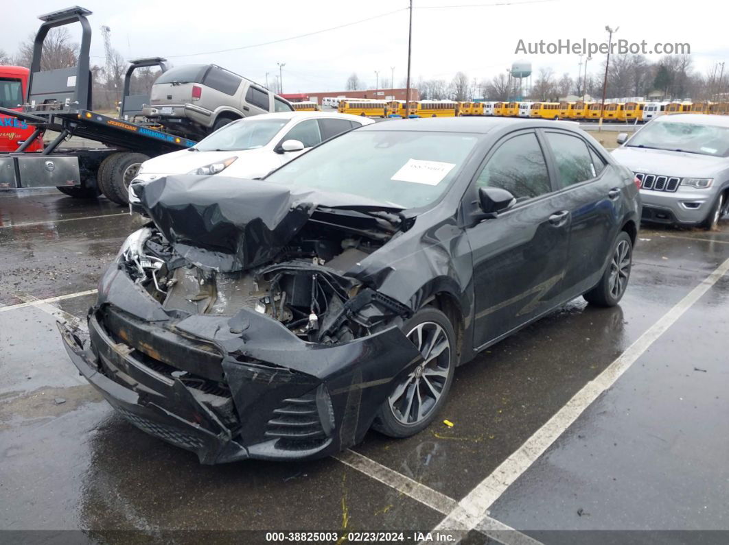 2019 Toyota Corolla Se Black vin: 5YFBURHE8KP900414