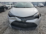 2019 Toyota Corolla L Silver vin: 5YFBURHE8KP913440