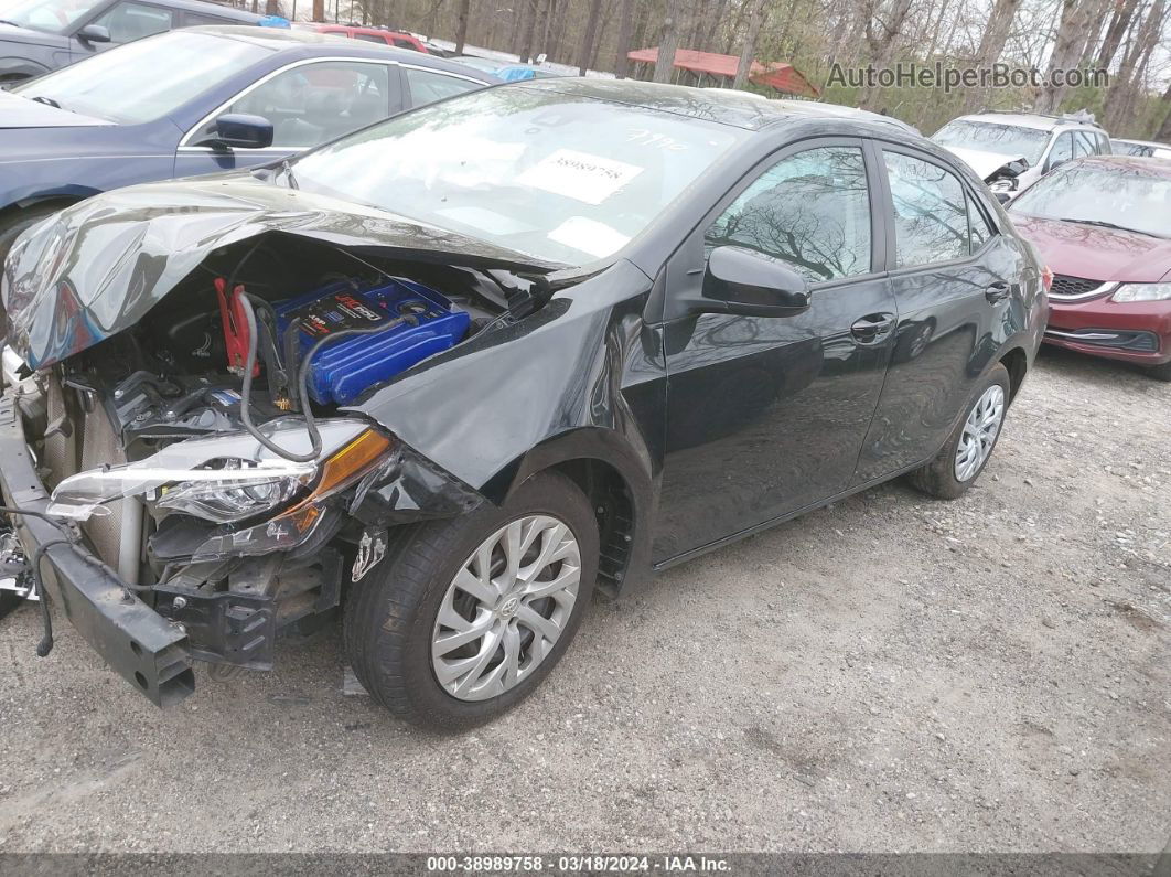 2019 Toyota Corolla Le Black vin: 5YFBURHE8KP917990