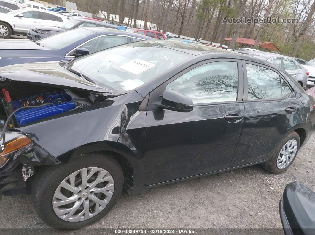 2019 Toyota Corolla Le Black vin: 5YFBURHE8KP917990