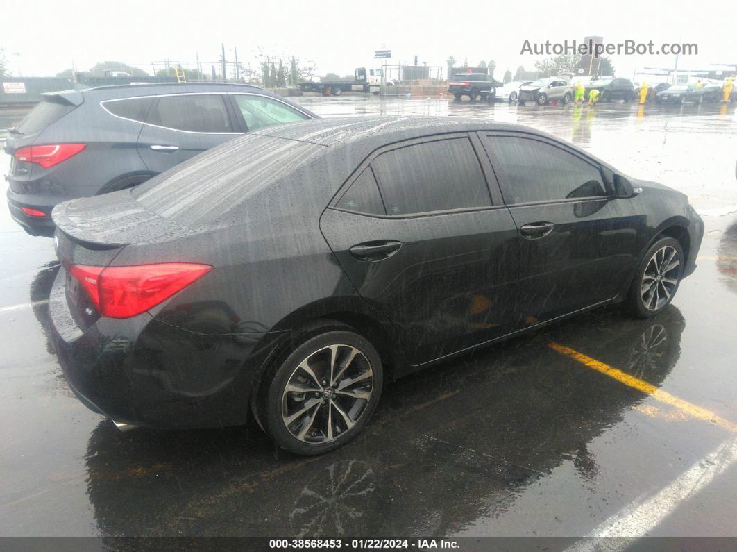 2019 Toyota Corolla Se Черный vin: 5YFBURHE8KP928911