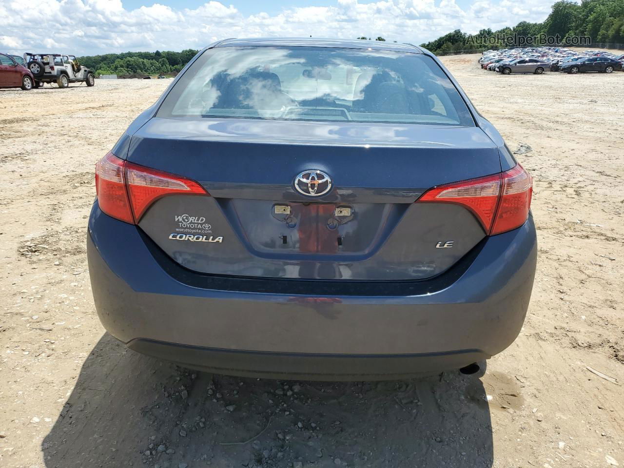 2019 Toyota Corolla L Gray vin: 5YFBURHE8KP942808