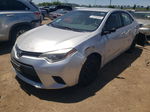 2014 Toyota Corolla L Silver vin: 5YFBURHE9EP004014