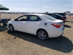 2014 Toyota Corolla L White vin: 5YFBURHE9EP057988