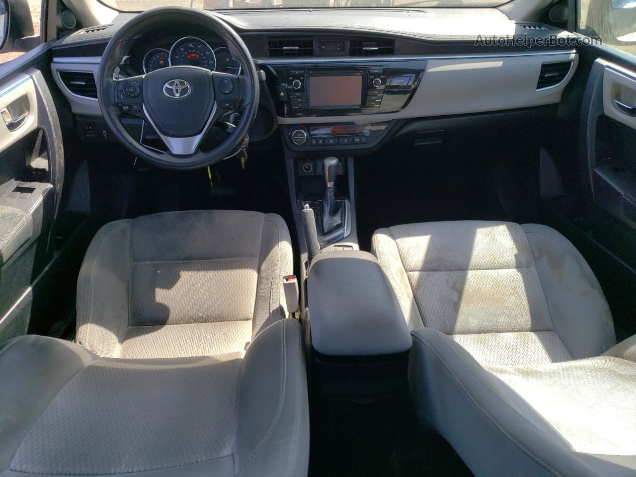 2014 Toyota Corolla L White vin: 5YFBURHE9EP057988