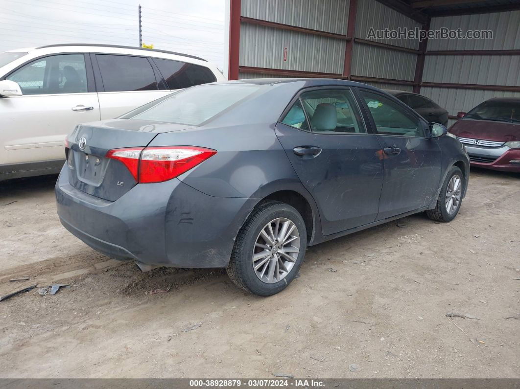 2014 Toyota Corolla Le Plus Blue vin: 5YFBURHE9EP100175