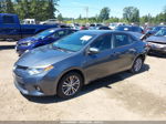 2014 Toyota Corolla Le Premium Gray vin: 5YFBURHE9EP107322