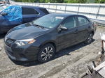 2014 Toyota Corolla L Black vin: 5YFBURHE9EP136030