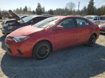 2014 Toyota Corolla L Красный vin: 5YFBURHE9EP158867