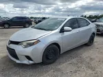 2014 Toyota Corolla L Silver vin: 5YFBURHE9EP177788