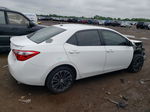 2015 Toyota Corolla L White vin: 5YFBURHE9FP182118