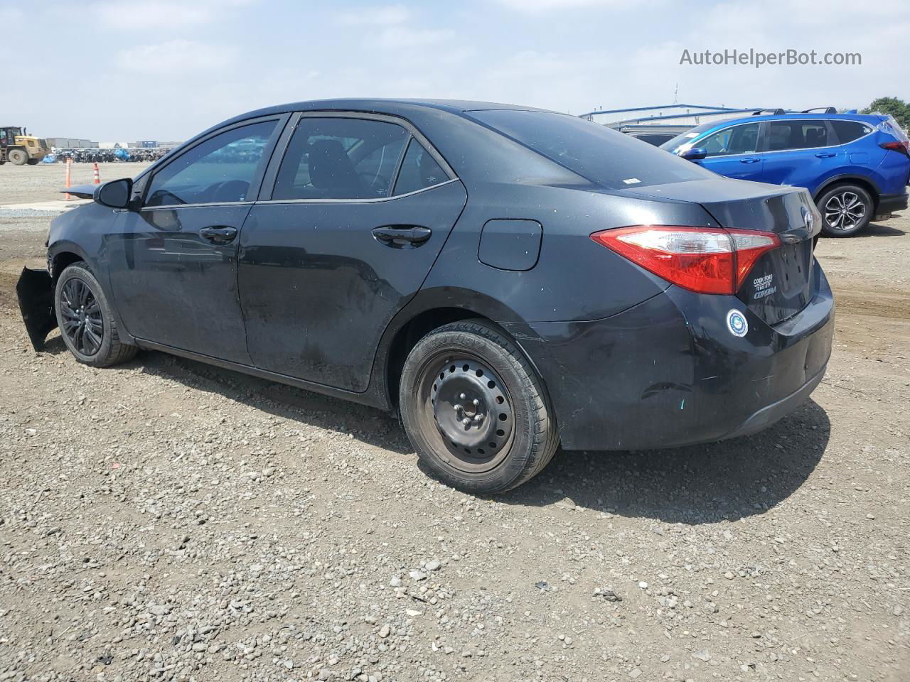 2015 Toyota Corolla L Gray vin: 5YFBURHE9FP193684