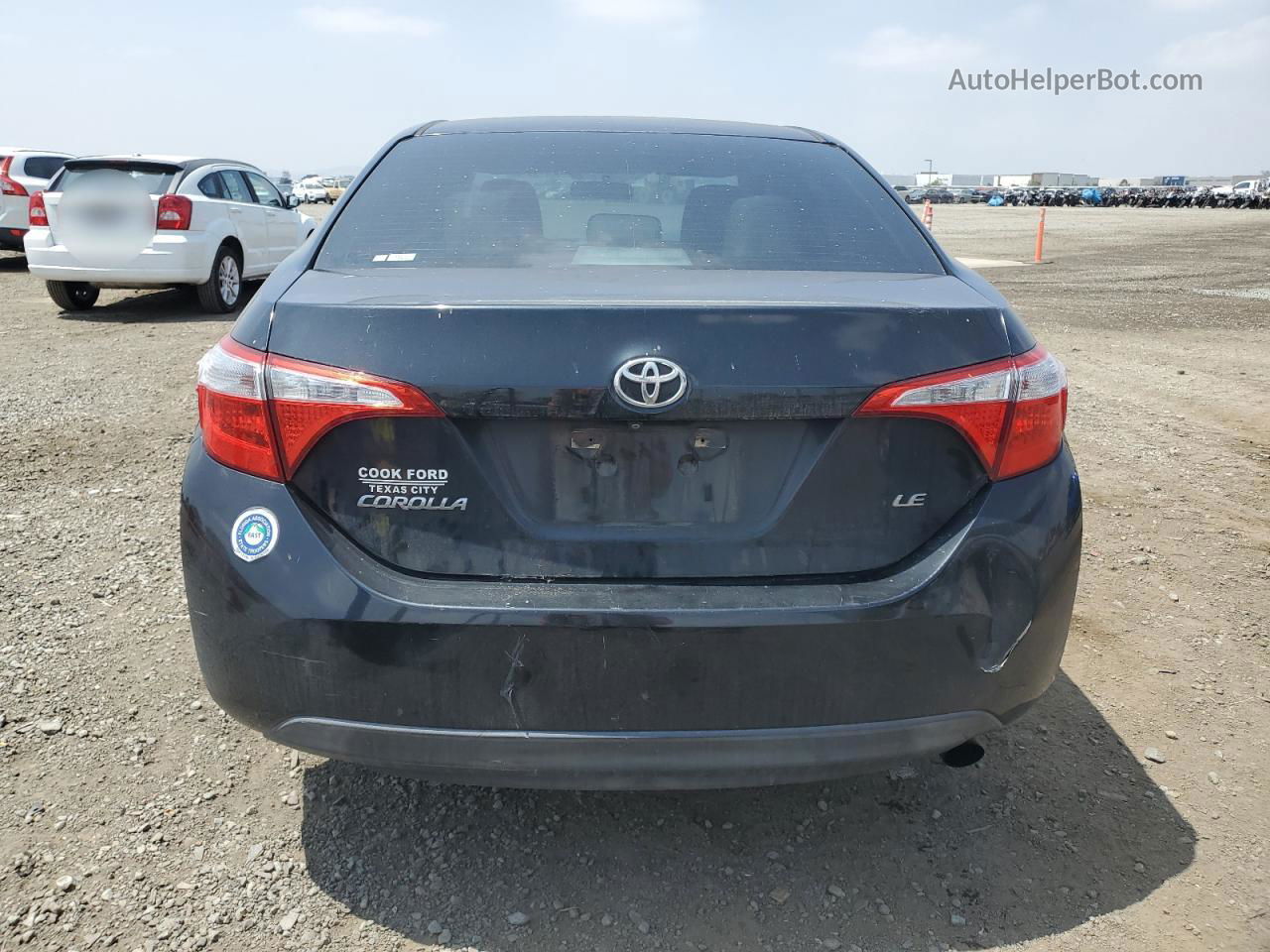 2015 Toyota Corolla L Gray vin: 5YFBURHE9FP193684