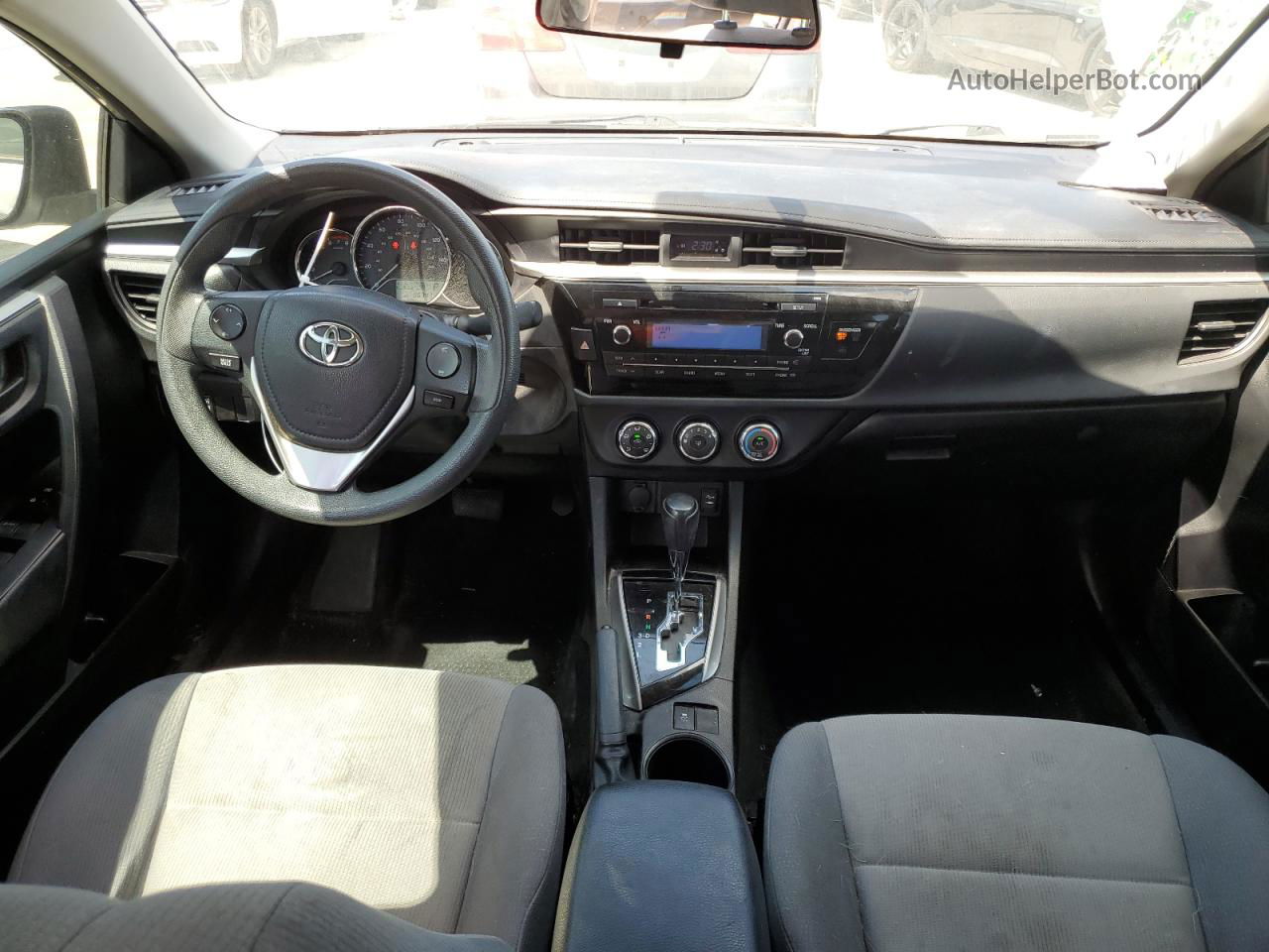 2015 Toyota Corolla L Silver vin: 5YFBURHE9FP200794