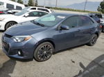 2015 Toyota Corolla L Gray vin: 5YFBURHE9FP218311