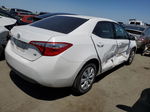 2015 Toyota Corolla L White vin: 5YFBURHE9FP244360