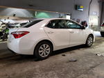 2015 Toyota Corolla L White vin: 5YFBURHE9FP266729