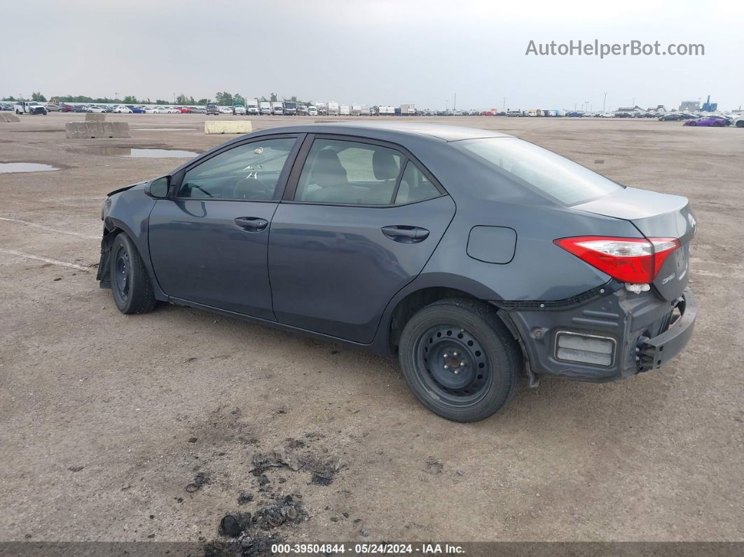 2015 Toyota Corolla Le Серый vin: 5YFBURHE9FP279271