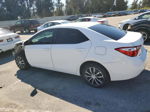 2015 Toyota Corolla L White vin: 5YFBURHE9FP300801