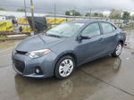 2015 Toyota Corolla L Gray vin: 5YFBURHE9FP317209