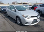 2015 Toyota Corolla L Silver vin: 5YFBURHE9FP319817